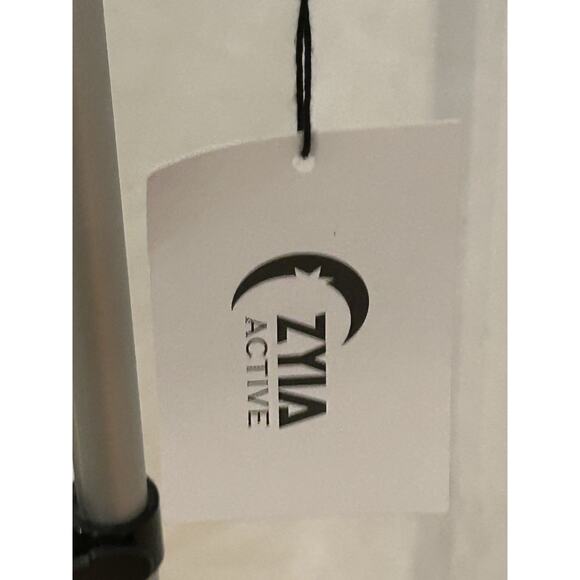 NWT Ziya Active Black Mesh Top WOmen's size S - Picture 2 of 4